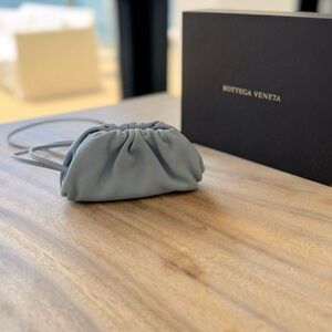 Bottega Veneta Mini Pouch Coin Purse in Ice
Light Blue